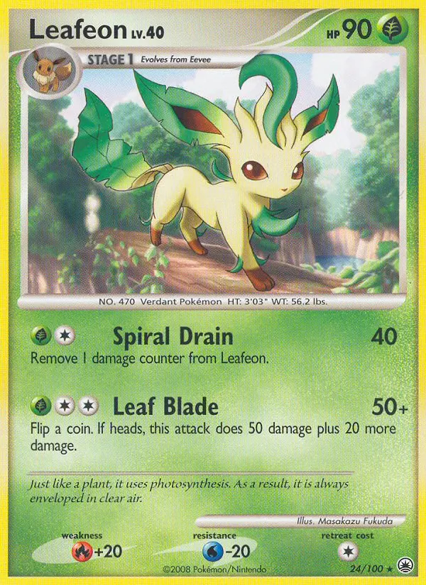 Image of the card Leafeon