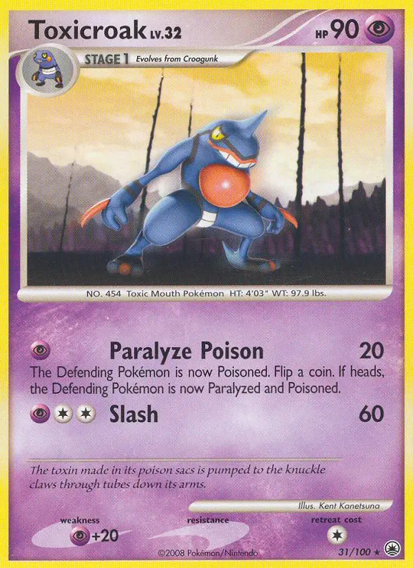 Image of the card Toxicroak
