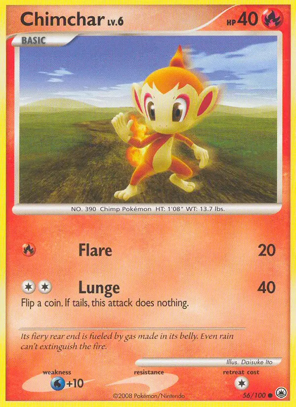 Image of the card Chimchar