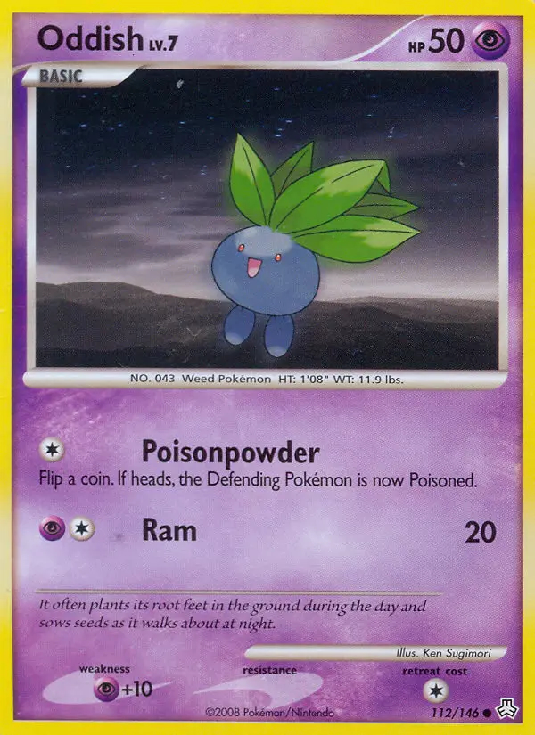 Image of the card Oddish