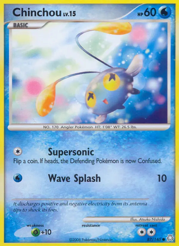 Image of the card Chinchou