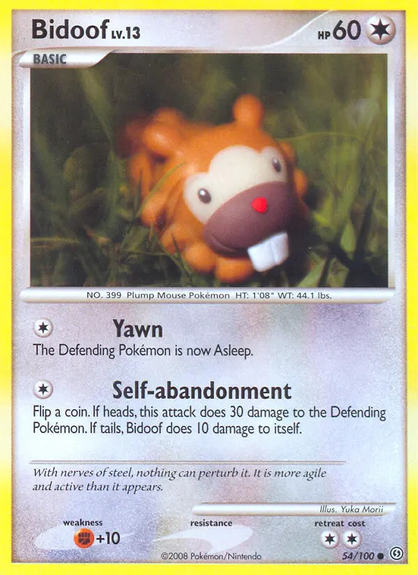 Image of the card Bidoof