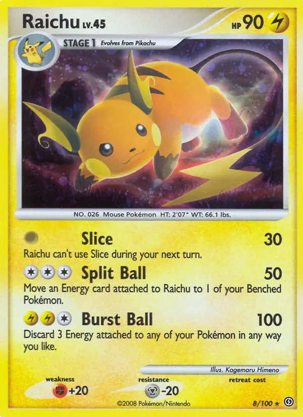 Image of the card Raichu