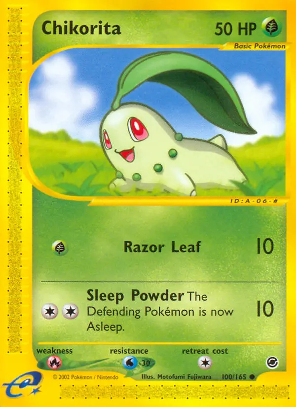 Image of the card Chikorita