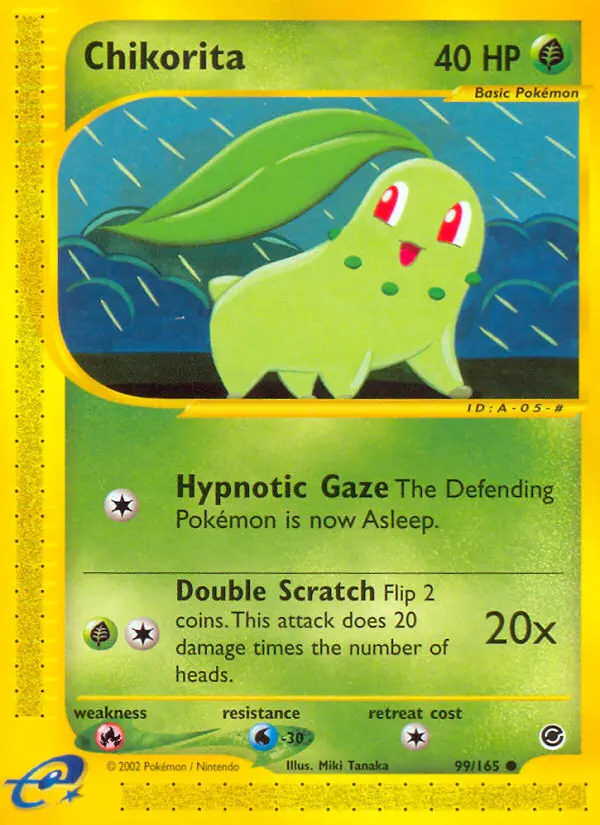 Image of the card Chikorita