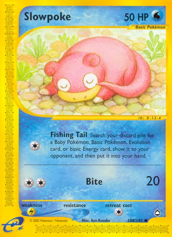 Image of the card Slowpoke