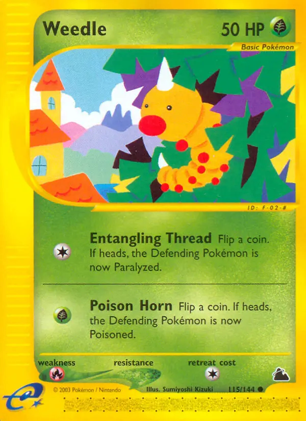 Image of the card Weedle