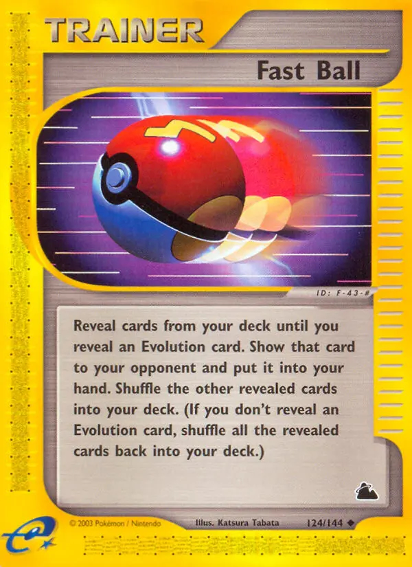 Image of the card Fast Ball