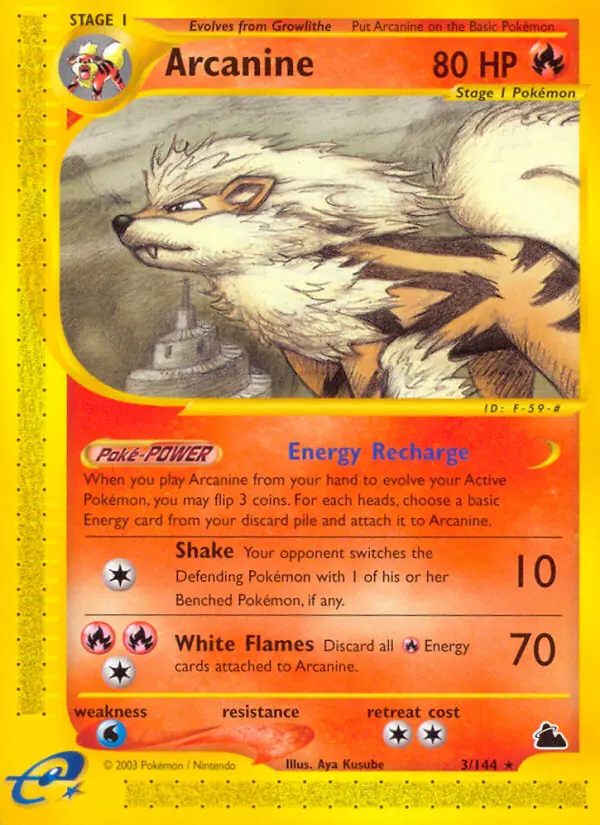 Image of the card Arcanine