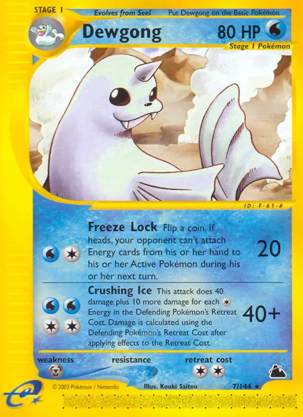Image of the card Dewgong