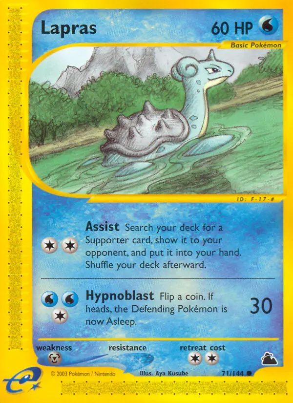 Image of the card Lapras