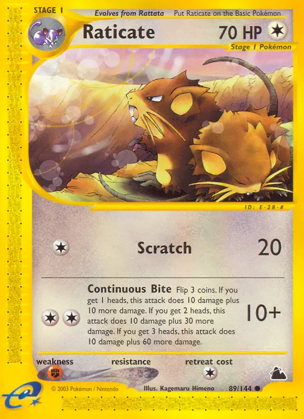 Image of the card Raticate