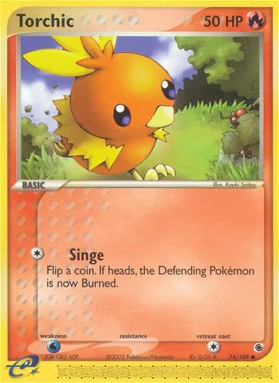Image of the card Torchic