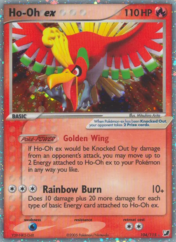 Image of the card Ho-Oh ex