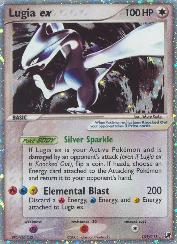 Image of the card Lugia ex