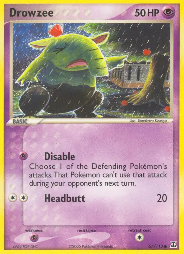 Image of the card Drowzee