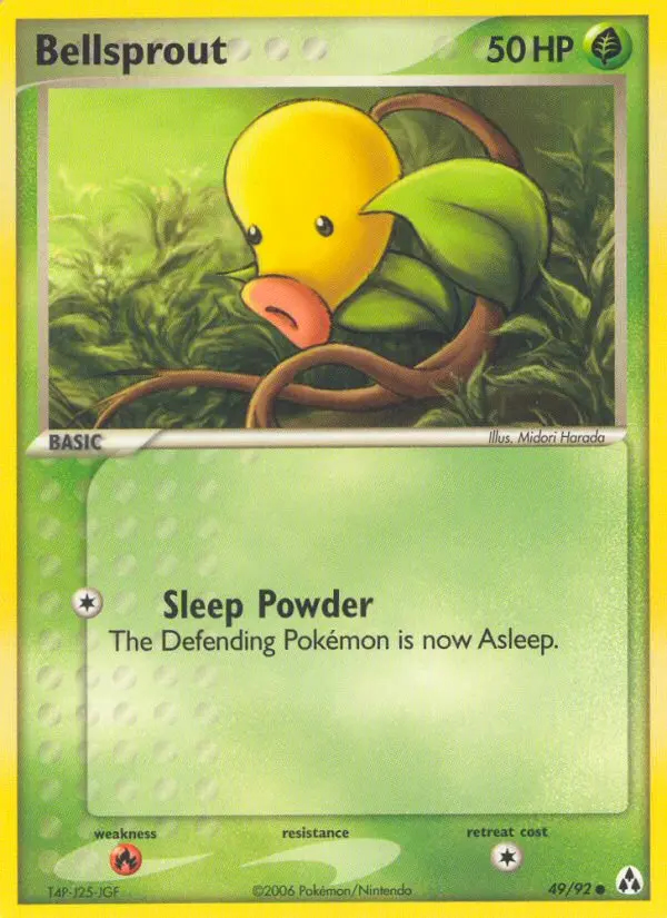 Image of the card Bellsprout
