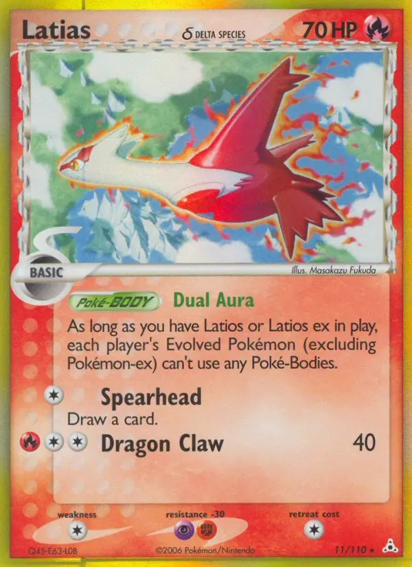 Image of the card Latias δ