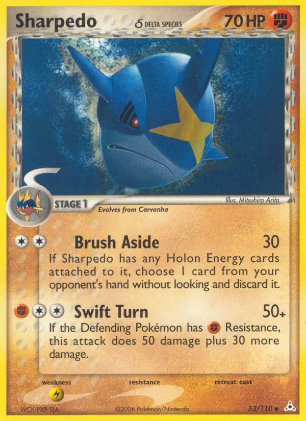 Image of the card Sharpedo δ