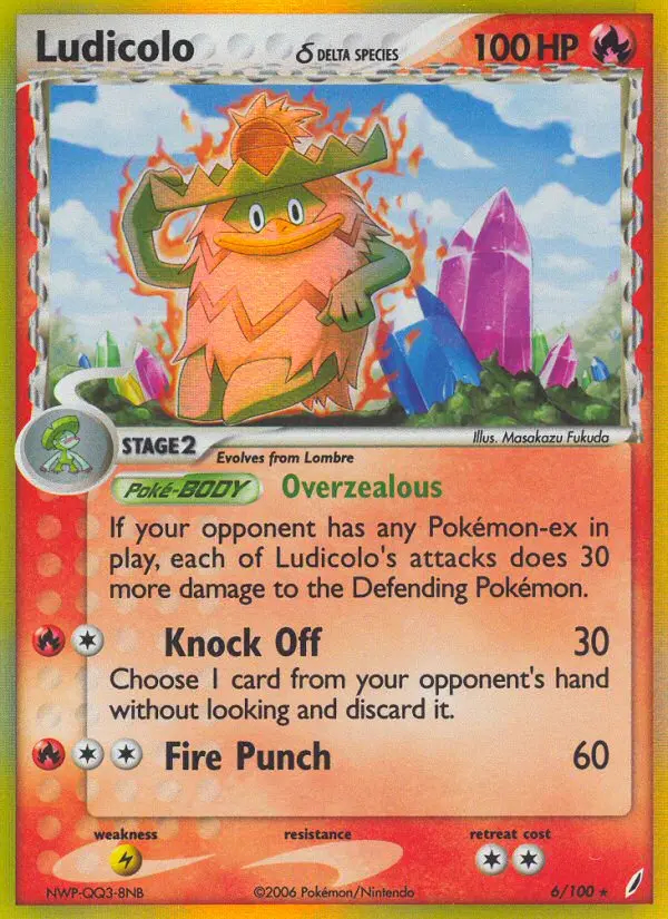 Image of the card Ludicolo δ