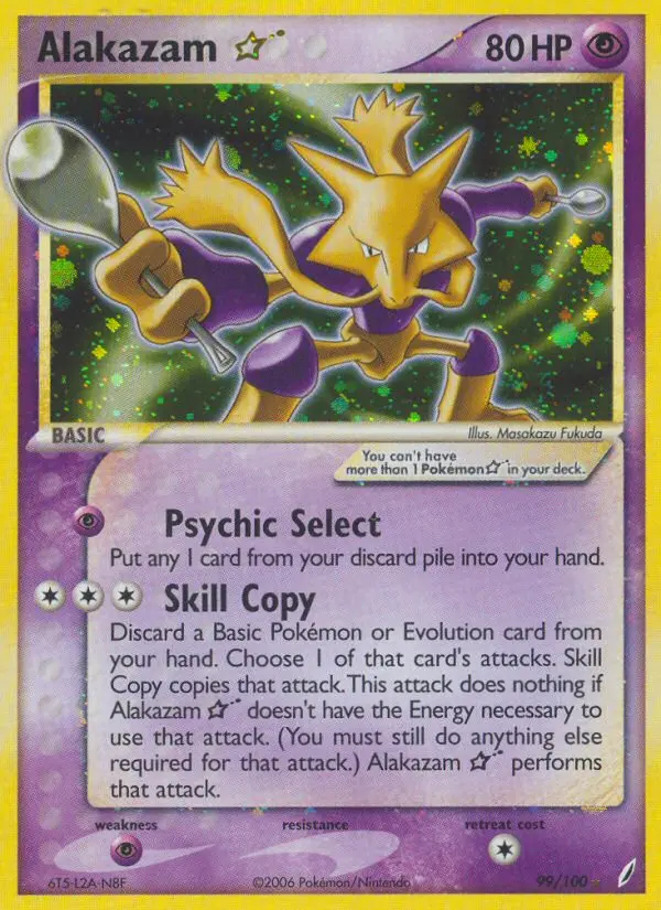 Image of the card Alakazam Star