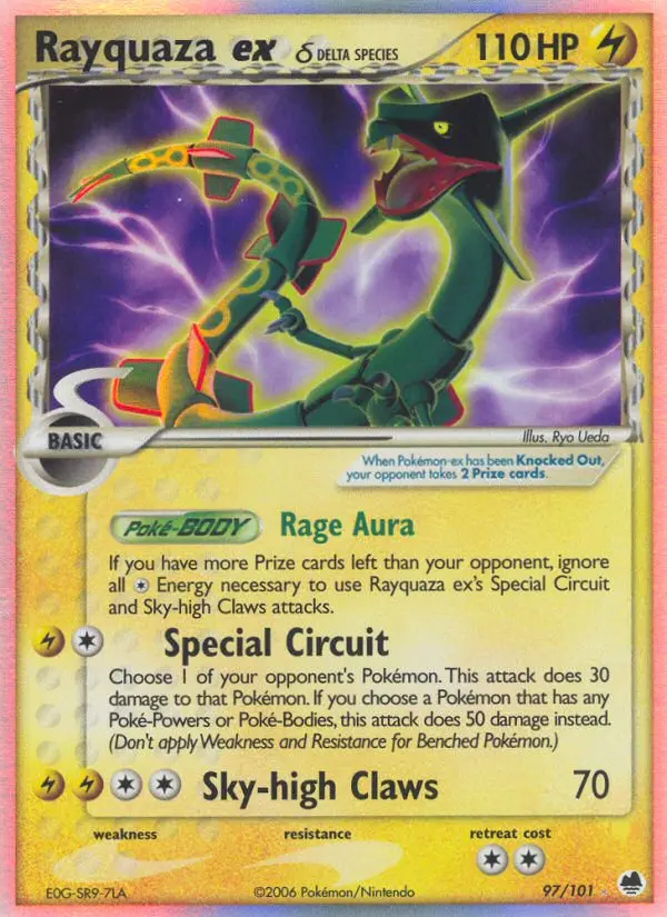 Image of the card Rayquaza ex δ