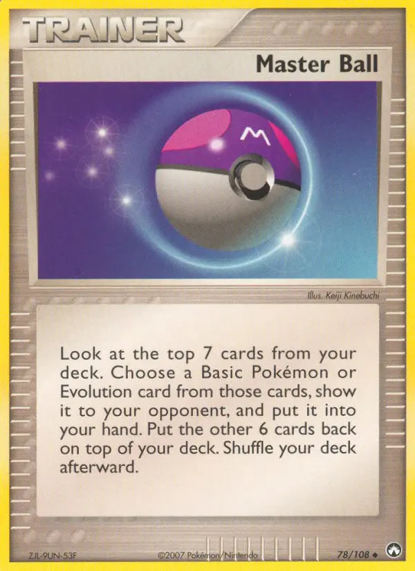 Image of the card Master Ball