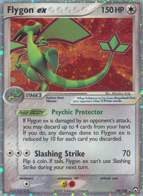 Image of the card Flygon ex