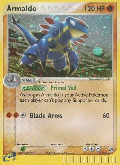 Image of the card Armaldo