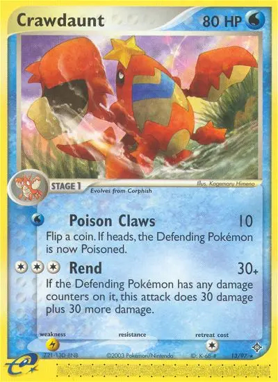 Image of the card Crawdaunt