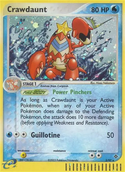 Image of the card Crawdaunt
