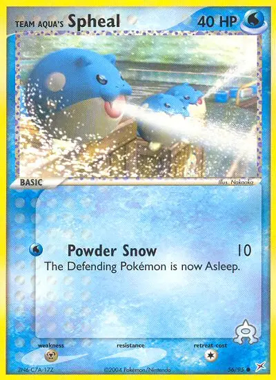 Image of the card Team Aqua's Spheal