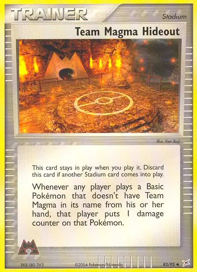 Image of the card Team Magma Hideout