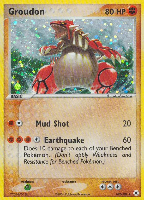 Image of the card Groudon