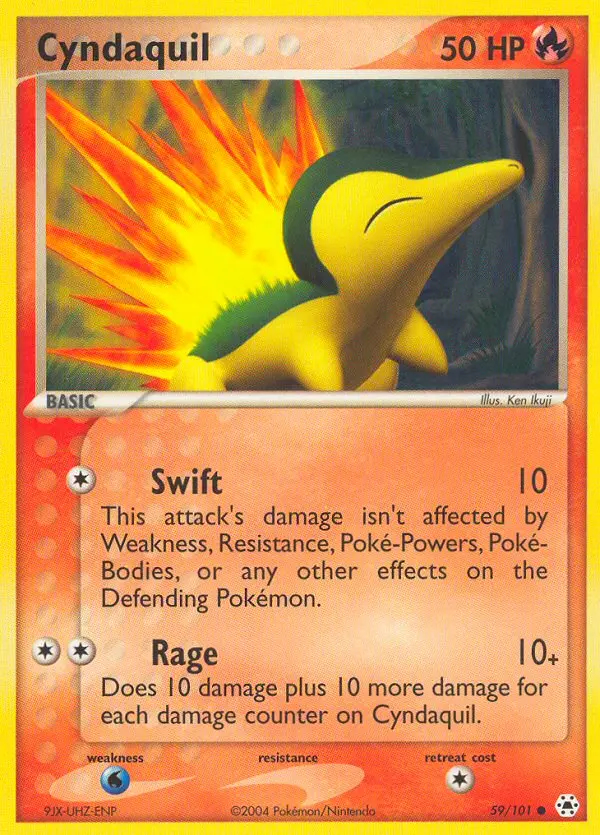 Image of the card Cyndaquil