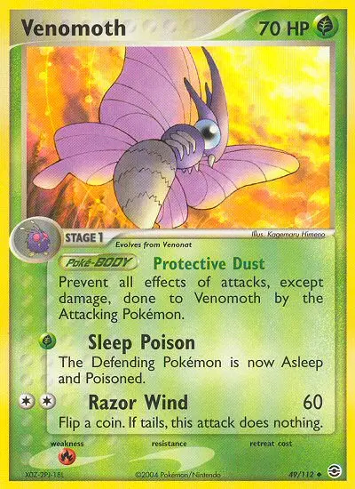 Image of the card Venomoth