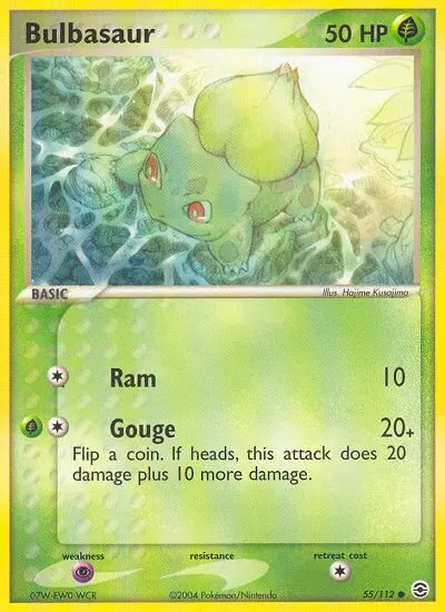 Image of the card Bulbasaur