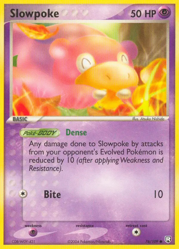 Image of the card Slowpoke