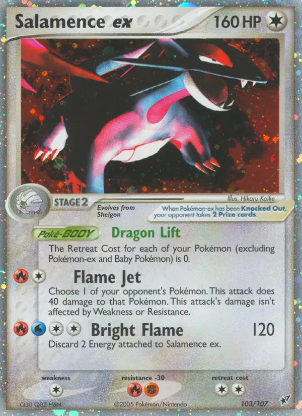 Image of the card Salamence ex