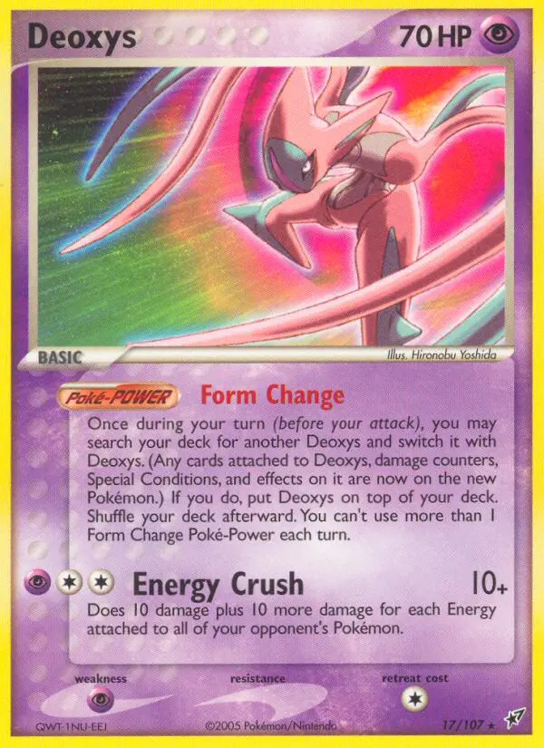 Image of the card Deoxys