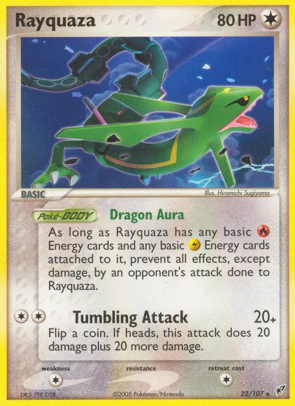 Image of the card Rayquaza