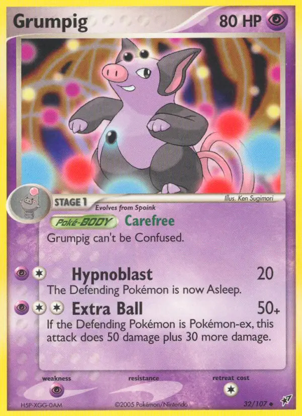 Image of the card Grumpig