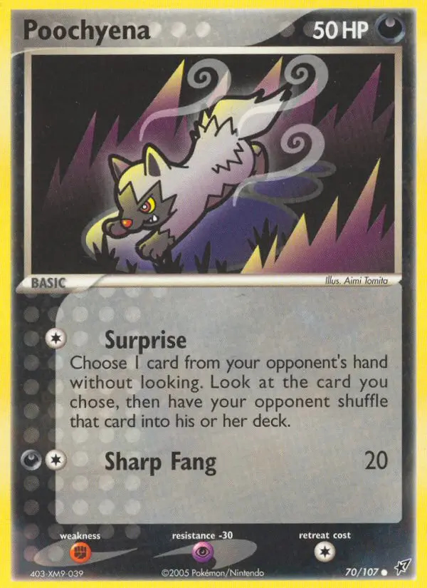 Image of the card Poochyena