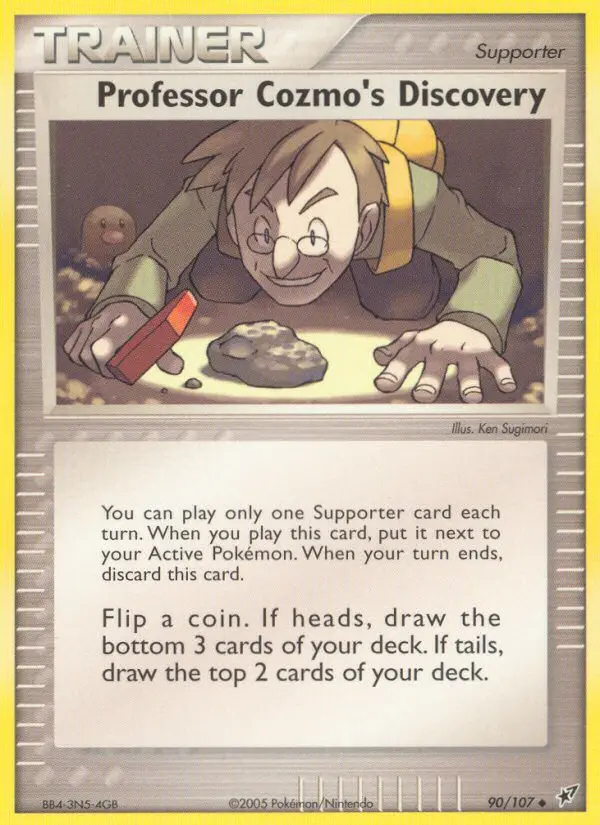 Image of the card Professor Cozmo's Discovery