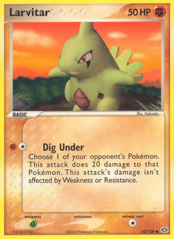 Image of the card Larvitar