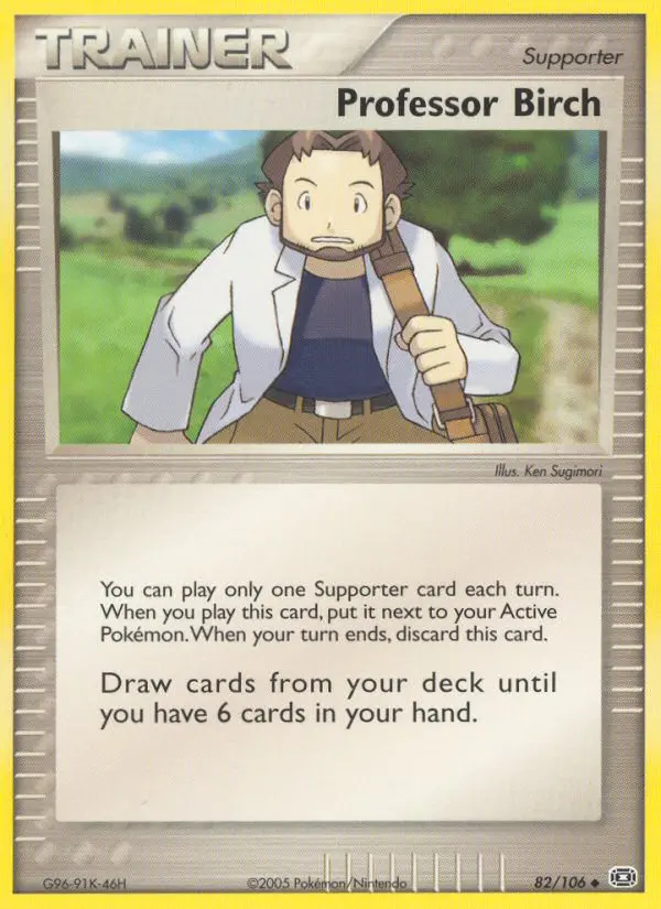 Image of the card Professor Birch