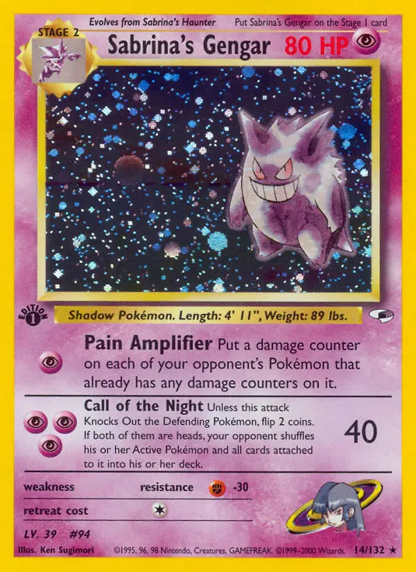 Image of the card Sabrina's Gengar