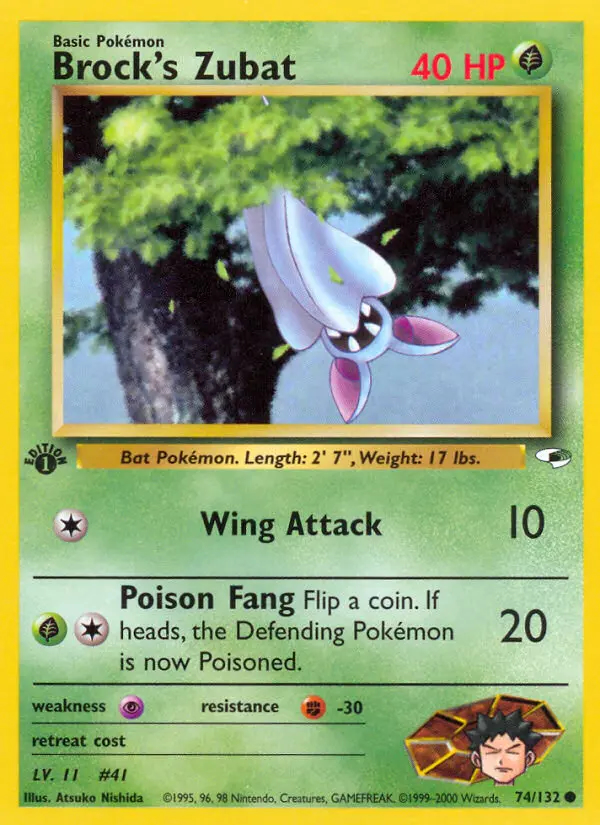Image of the card Brock's Zubat