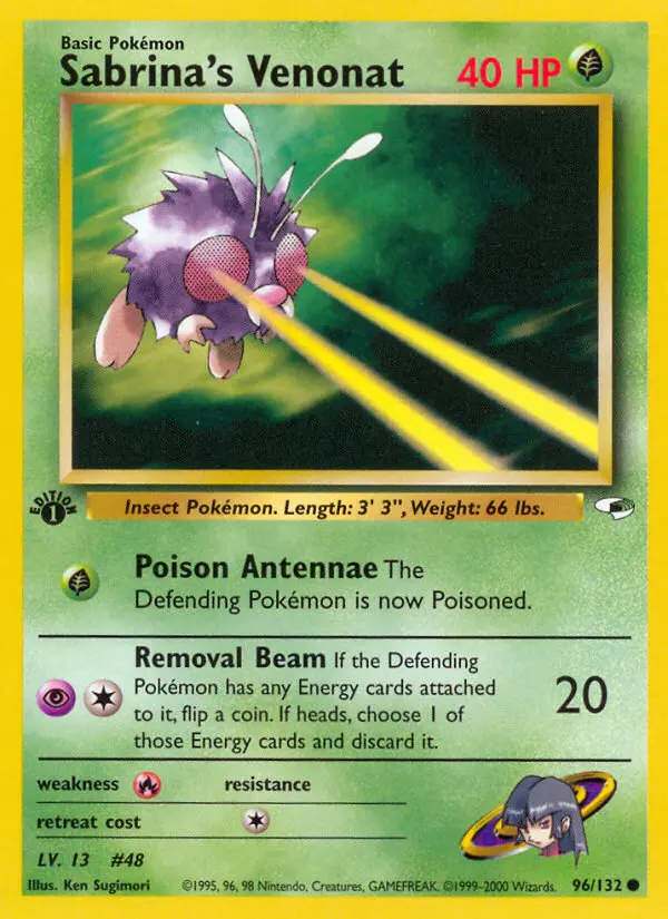 Image of the card Sabrina's Venonat