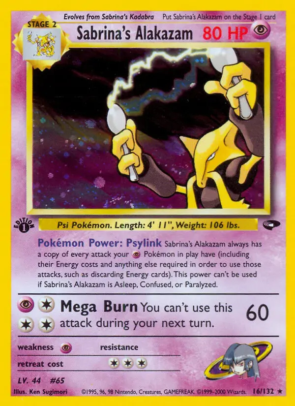 Image of the card Sabrina's Alakazam